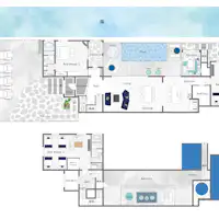 시설의 층별 지도