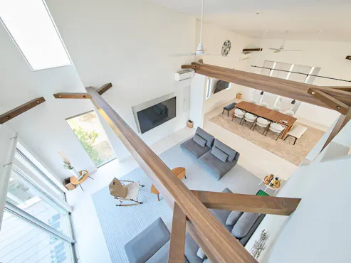 リビングダイニング全景