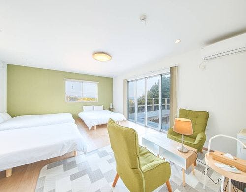 寝室1：2階の寝室です。