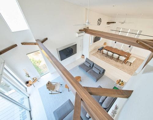 リビングダイニング全景