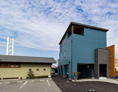 明石大橋が一望できます