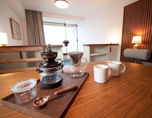 挽きたてコーヒー