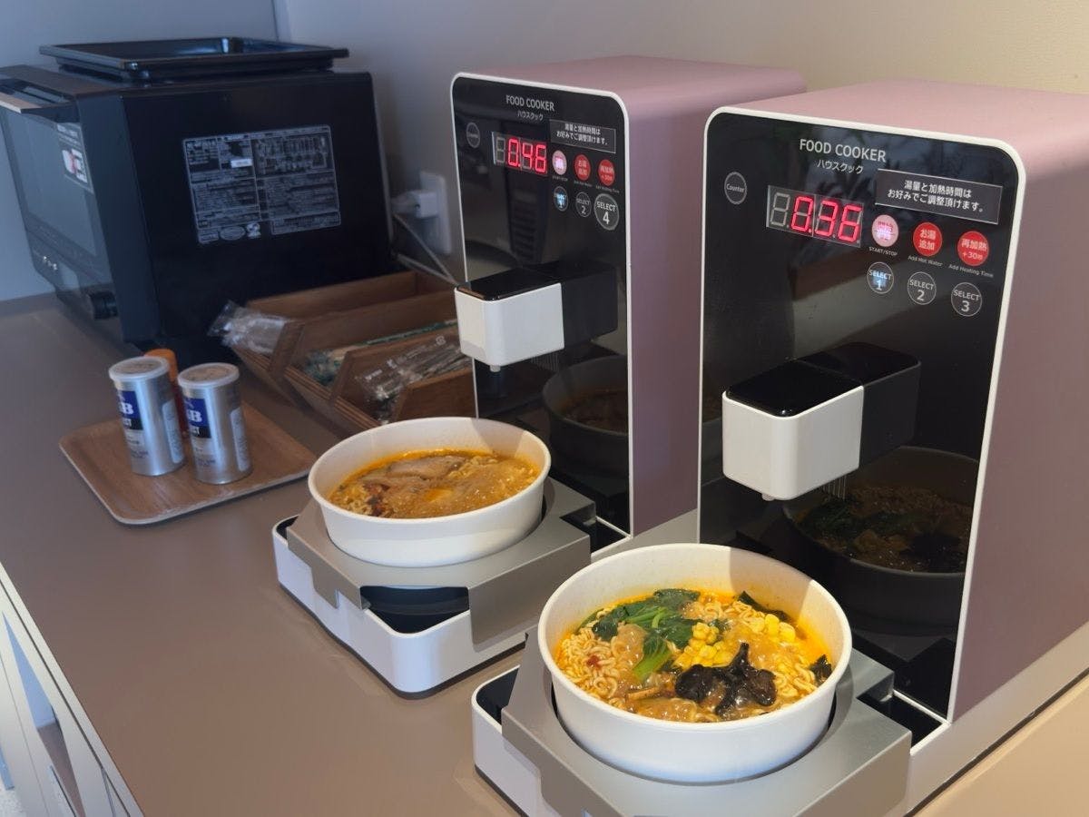 【พื้นที่ส่วนกลางชั้น 2】เครื่องทำอาหาร