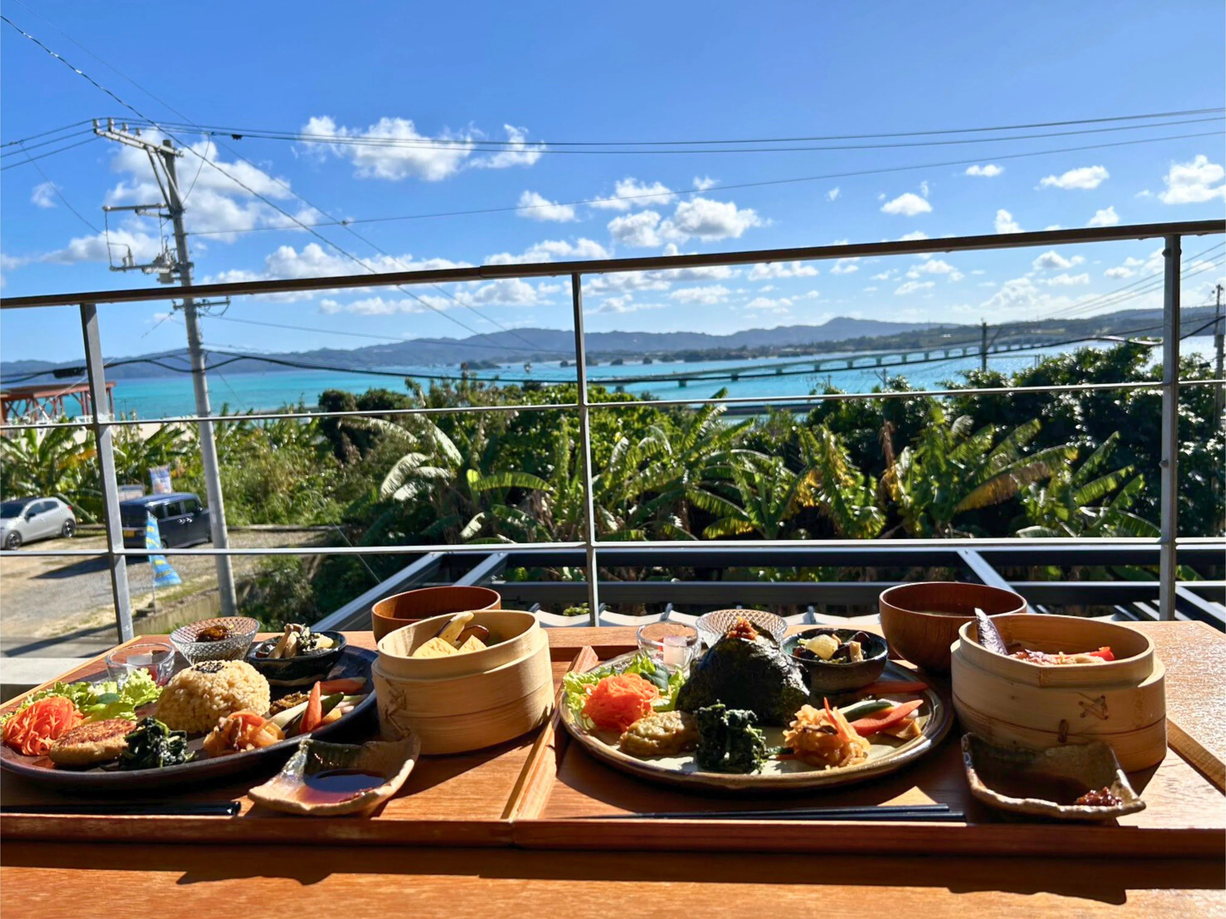 바다 전망 테라스에서 즐기는 럭셔리 조식