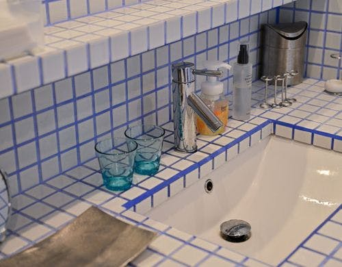 清潔感のある洗面台