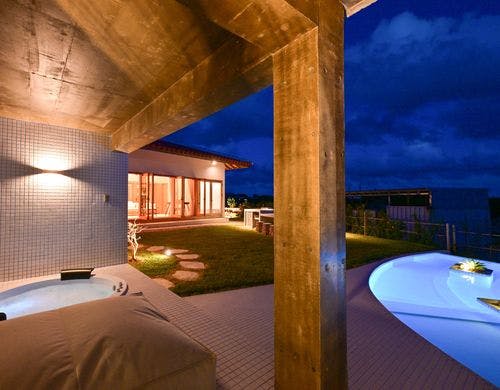 静かな時間が流れる贅沢な夜。