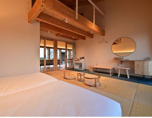 広々とした和風ベッドルーム