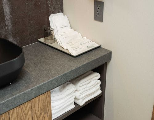 アメニティは５種類ございます。