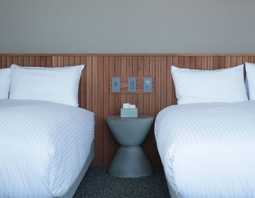 ベッドルームからの眺め