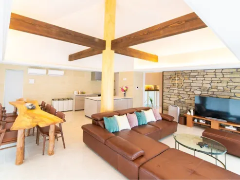 ห้องนั่งเล่น Seasuite. ช่วงเวลาที่น่าประทับใจ.