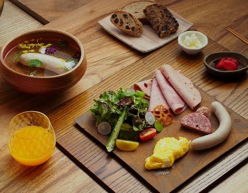 洋朝食（一例）