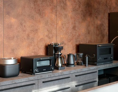 キッチンにはデザイナーズ家電をご用意