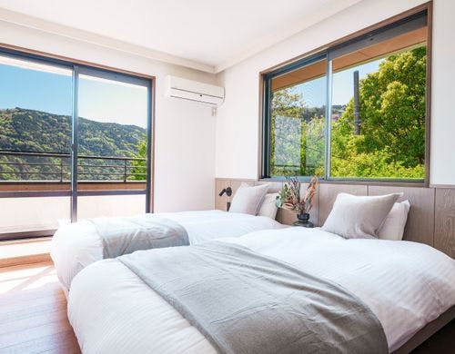 ・【ベッドルーム】全室から絶景を一望