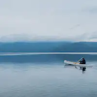 พายเรือแคนูที่ทะเลสาบคุชชะโระ