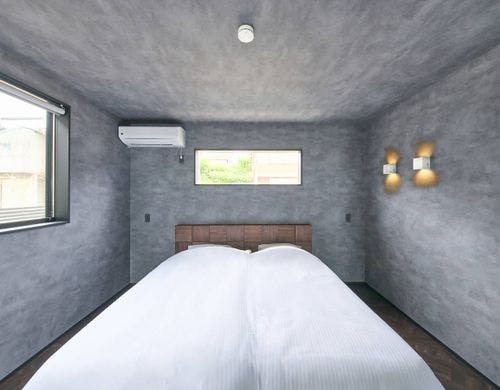 寝室1：シングル2台