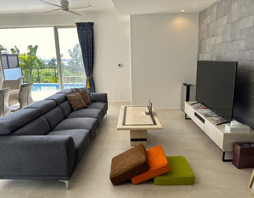 101号室リビング