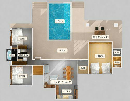 間取り図です。