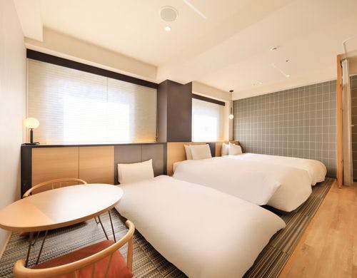 畳ツインとお布団