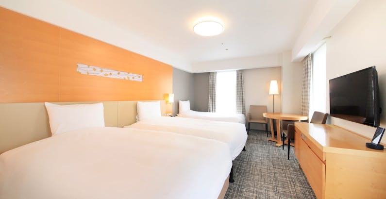 禁煙 スーペリアツイン セミダブル2台 エキストラ1台 素泊まり ベーシックステイ 朝食無料 プラン リッチモンドホテルプレミア仙台駅前 一休 Comビジネス