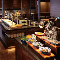 ภาพบุฟเฟ่ต์อาหารเช้า