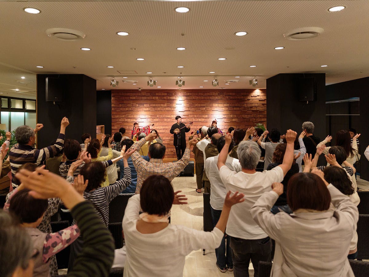 每晚举行的Yui Gukuru现场表演