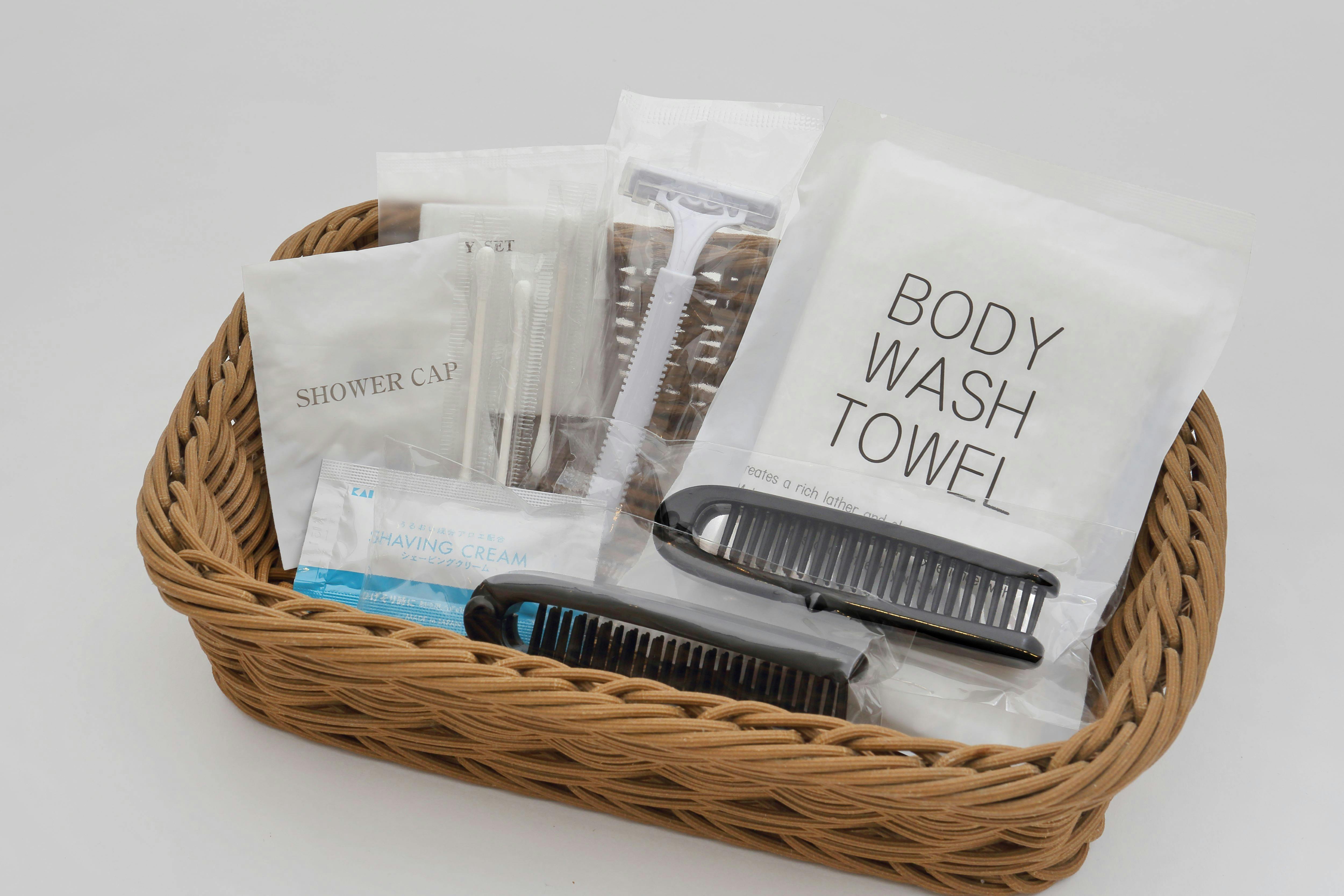 設施用品請隨意取用。