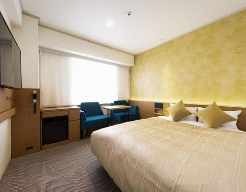 プレミアムダブルルーム　広さは16.7平米