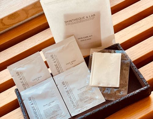 レディースフロア限定「スキンケアセット」