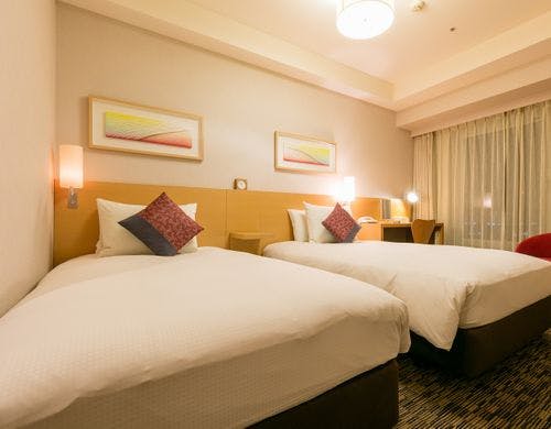 パークサイドツインルーム／22.7平米