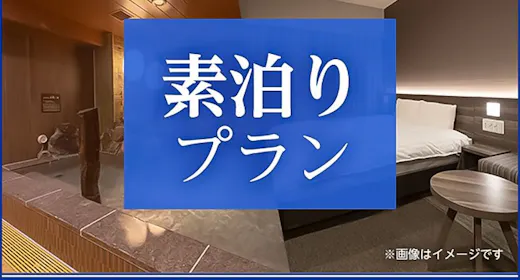 【大浴場×サウナでととのう!】ドーミーインスタンダードプラン!!<素泊まり>