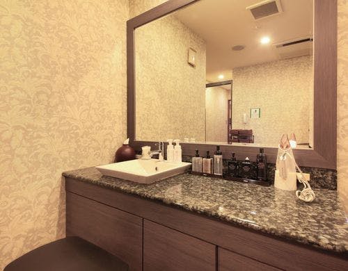 女性大浴場脱衣所