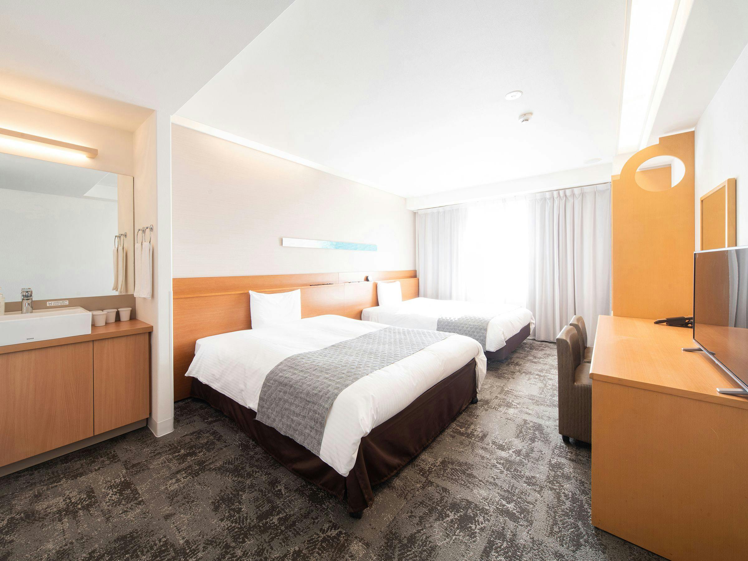 เตียงห้องพักแบบทวิน