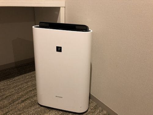 全お部屋に空気清浄機をご用意