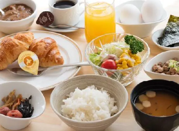 当ホテル大人気朝食ビュッフェです!