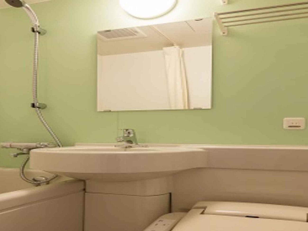 綺麗なバスルームで快適