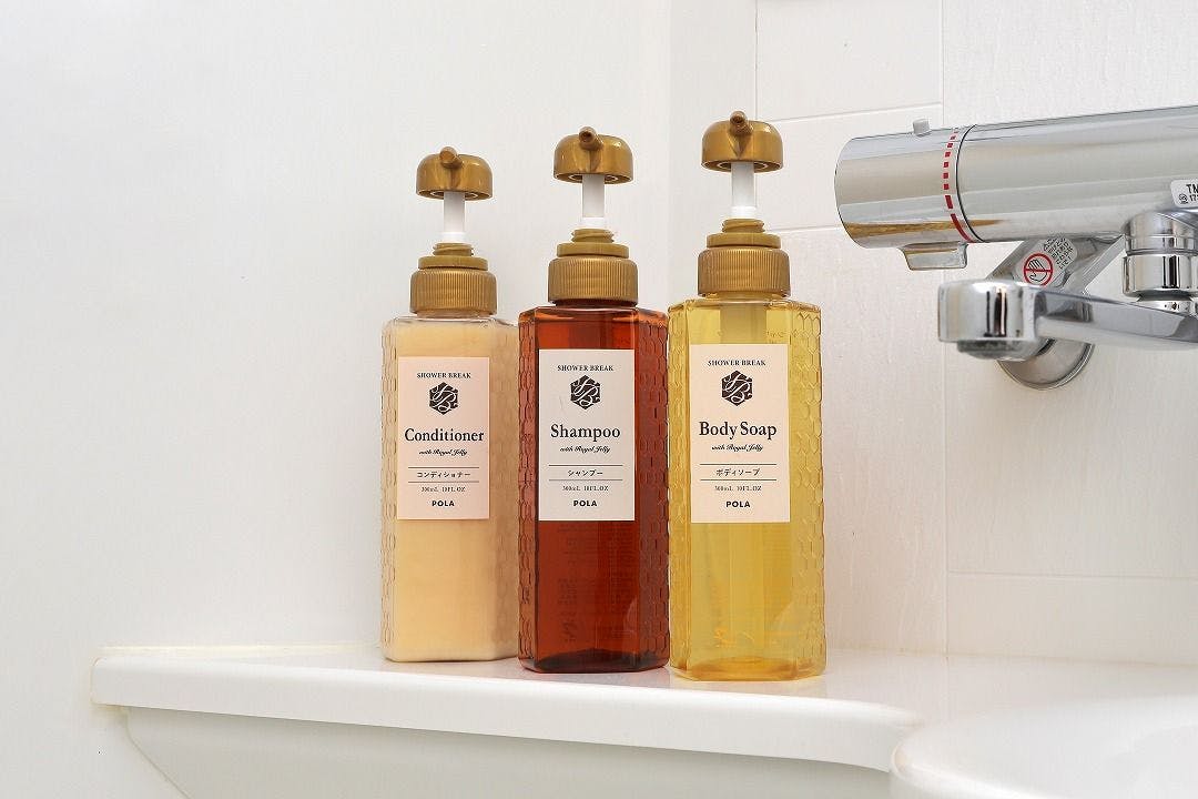 Sampo, kondisioner, sabun mandi