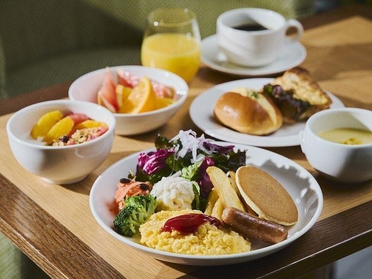 朝食盛り付けイメージ