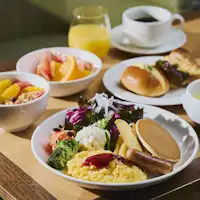 朝食盛り付けイメージ