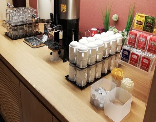 ◆朝食　ドリンクコーナー
