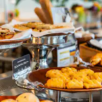 朝食ビュッフェ