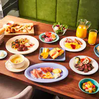 บุฟเฟ่ต์อาหารเช้า (สไตล์ตะวันตก)