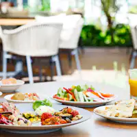 種類豊富なブッフェ