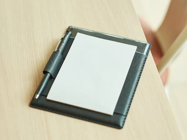 ・【客室備品】メモパッド