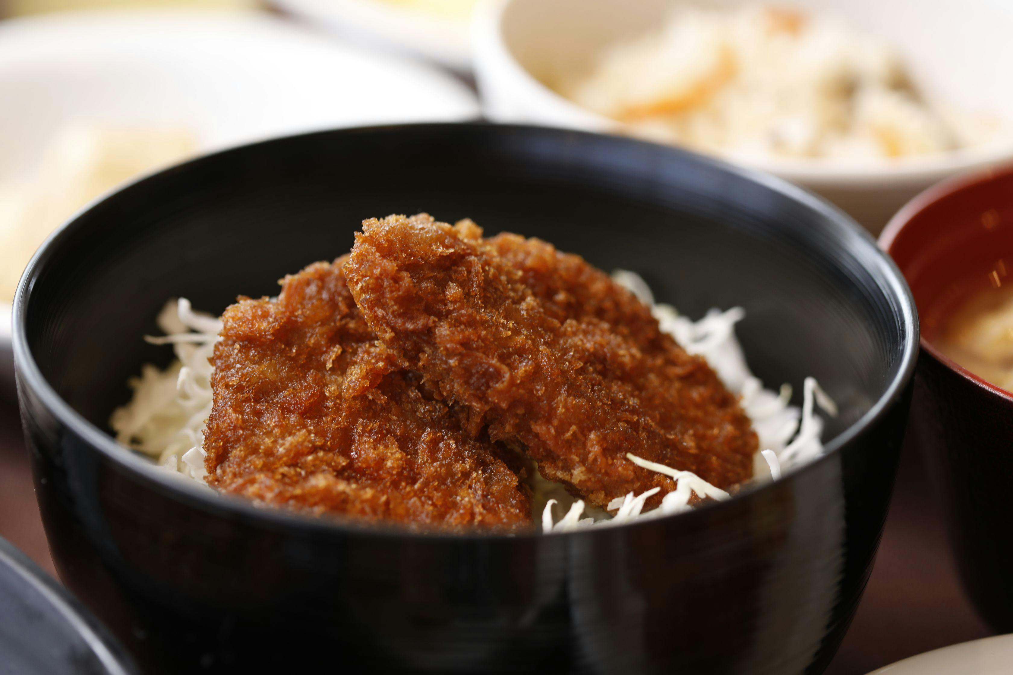 當地特色菜！醬汁豬排蓋飯