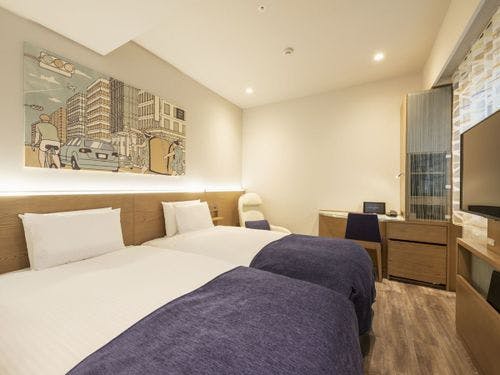 【エコノミー（カジュアル）ツイン　一例】