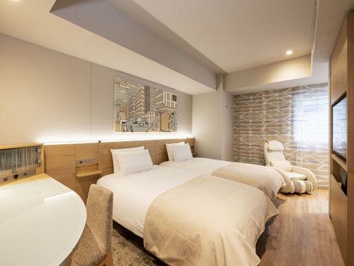 【ツインルーム　一例】