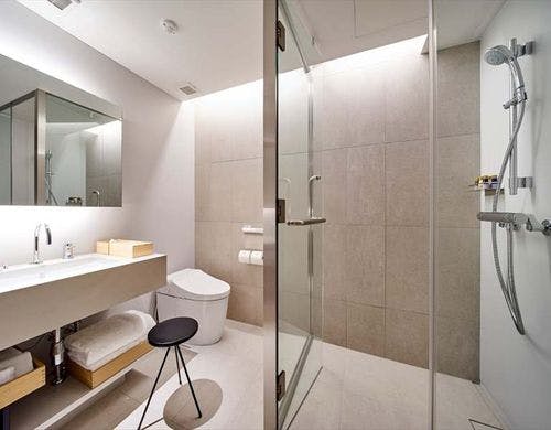 スーペリアーダブル　バスルーム