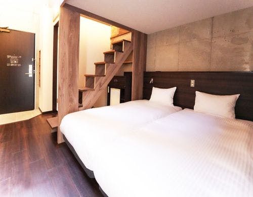 【禁煙】和洋室(ツイン) ロフト付き