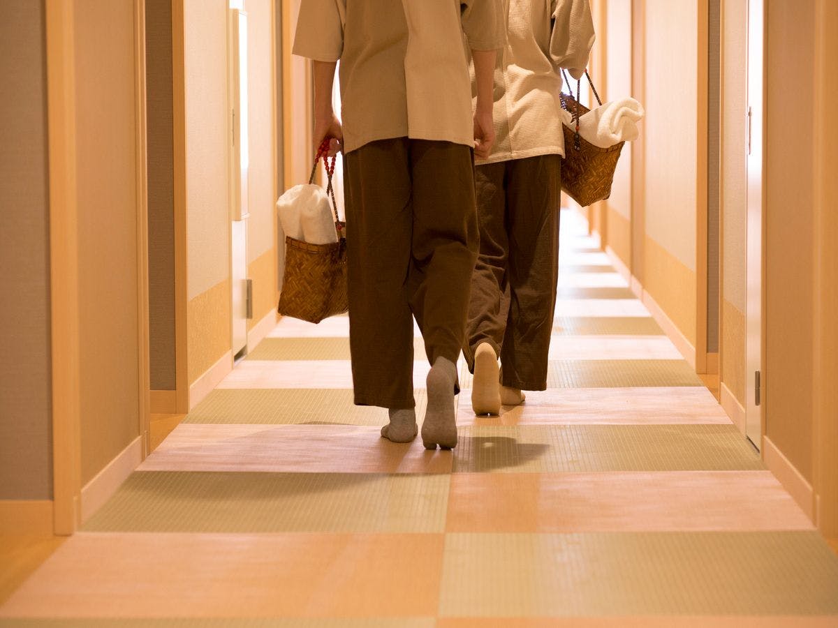 ■ทางเดินหน้าห้องพัก※ภาพตัวอย่าง■