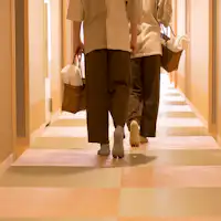 ■ทางเดินหน้าห้องพัก※ภาพตัวอย่าง■